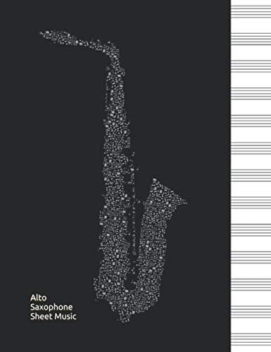 Blank Music Manuscript Paper Notebook P628