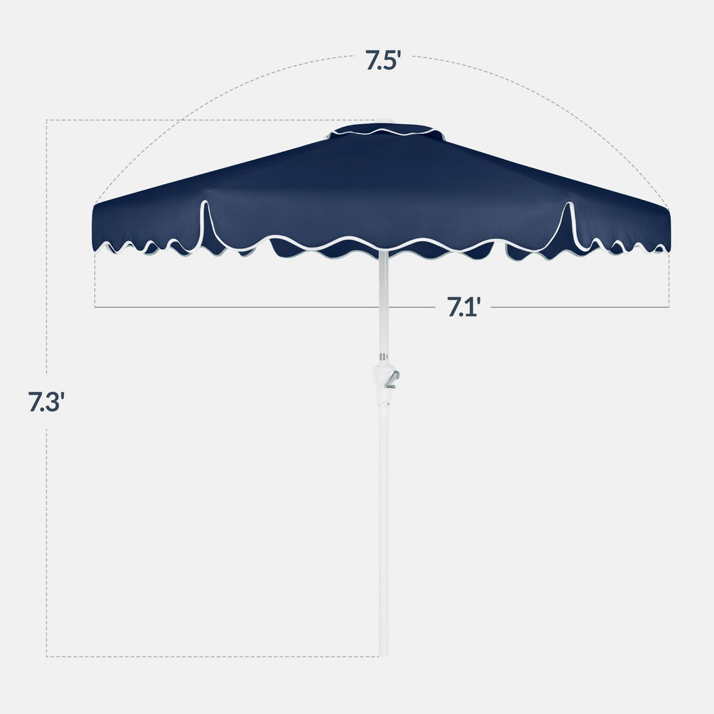 Patio Market Umbrella with Crank & Tilt Z748