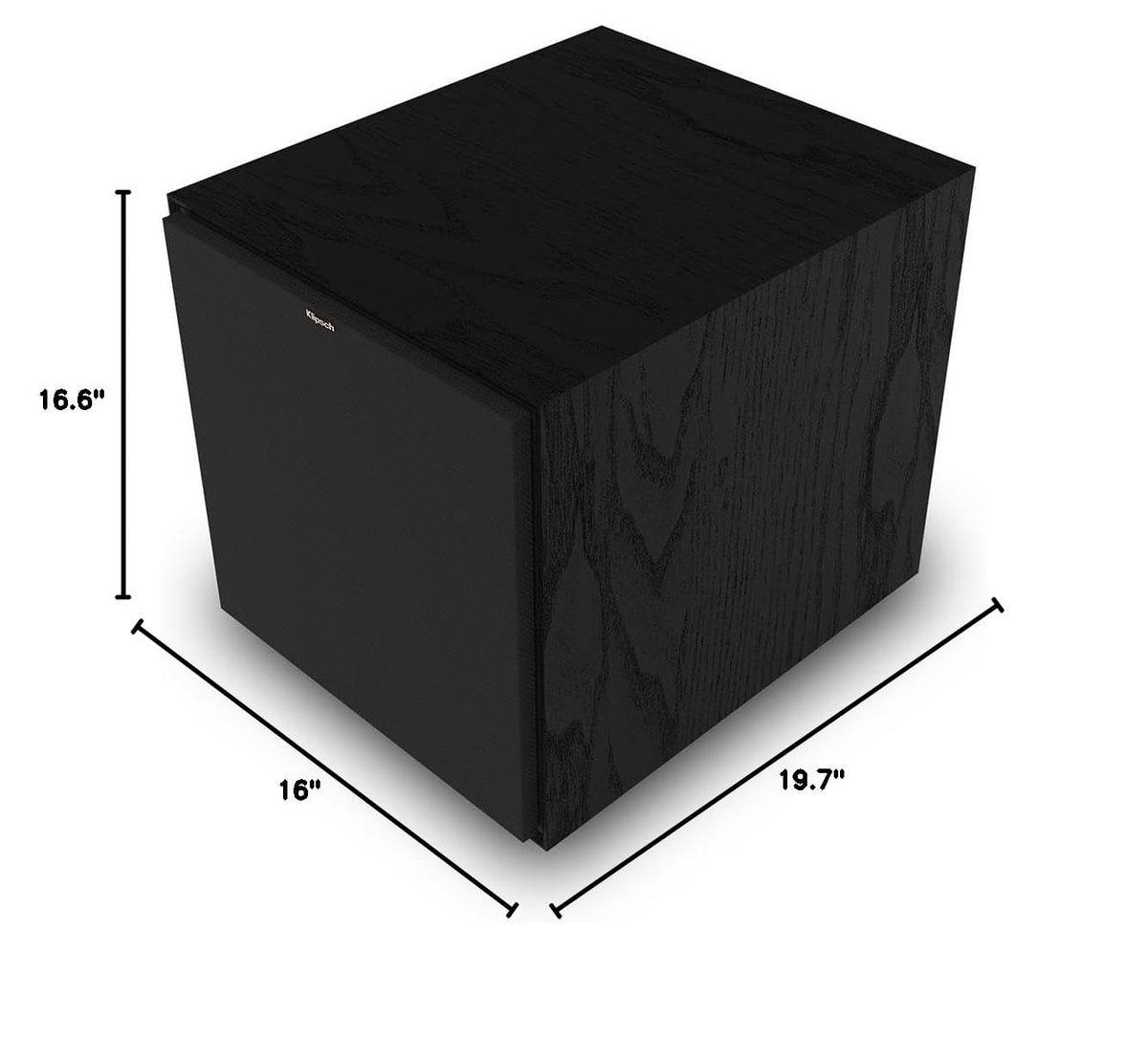 Front-Firing Subwoofer with Spun-Copper Polymer Woofers D21881