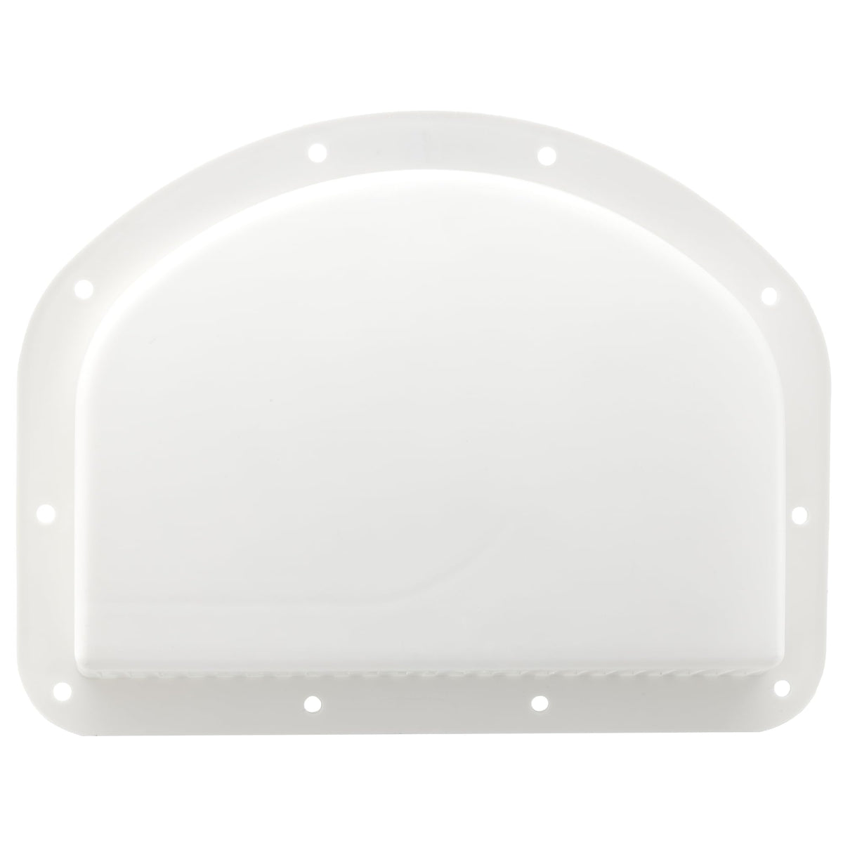 White Trailer Exterior Vent Cowl with Grill 2 Pack L4211