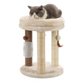 Small Cat Tree with Scratching Post and Soft Bed D24041