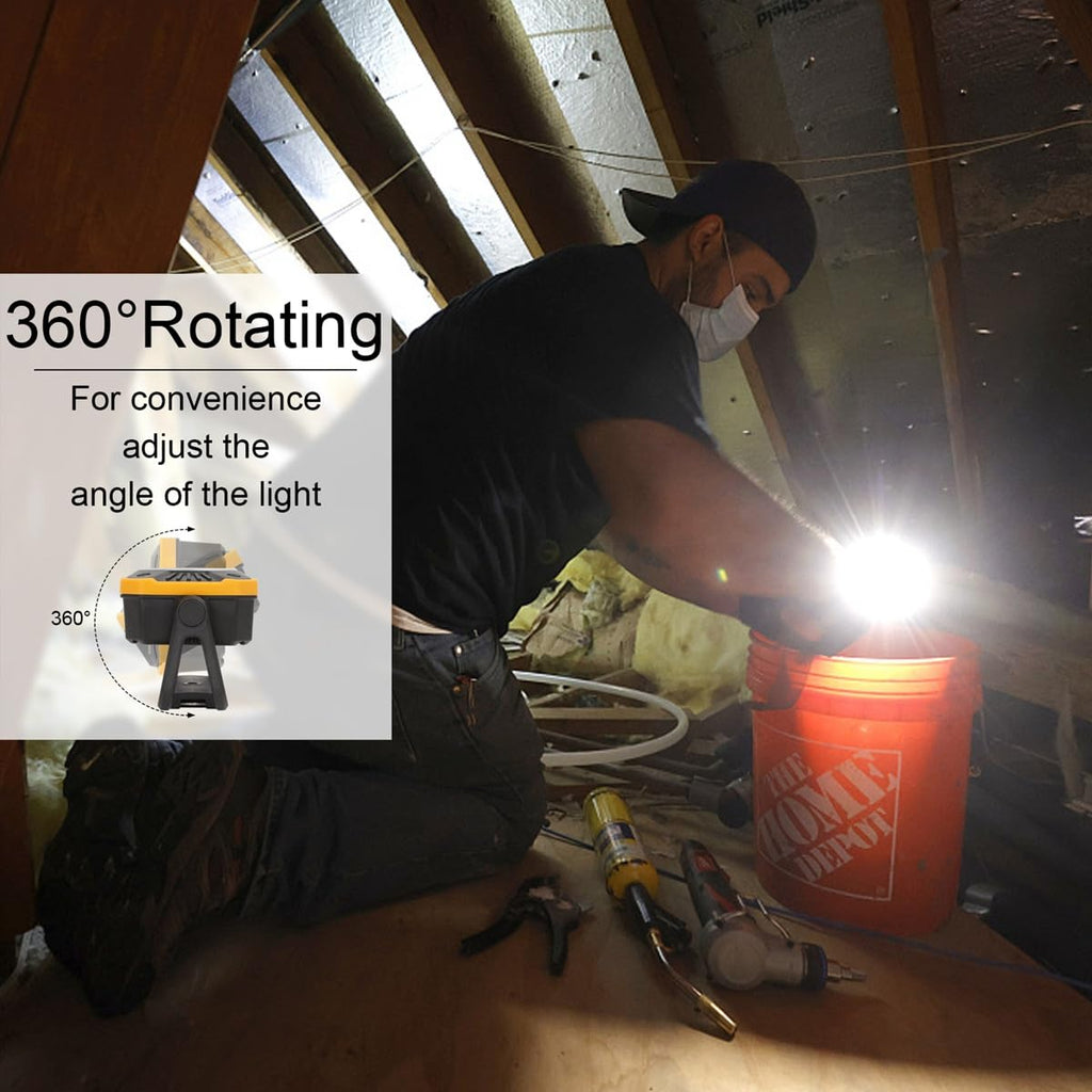 LED Work Light with Magnetic Base, 2 Pack G491