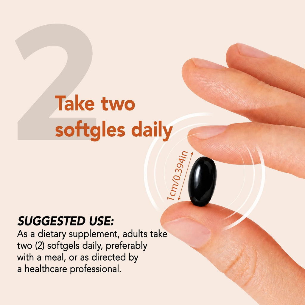 Black Garlic Capsules 6000mg 240 Softgels G70533
