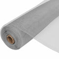 Aluminum Mesh Screen 39.4x196.9 Inch Silver O2568
