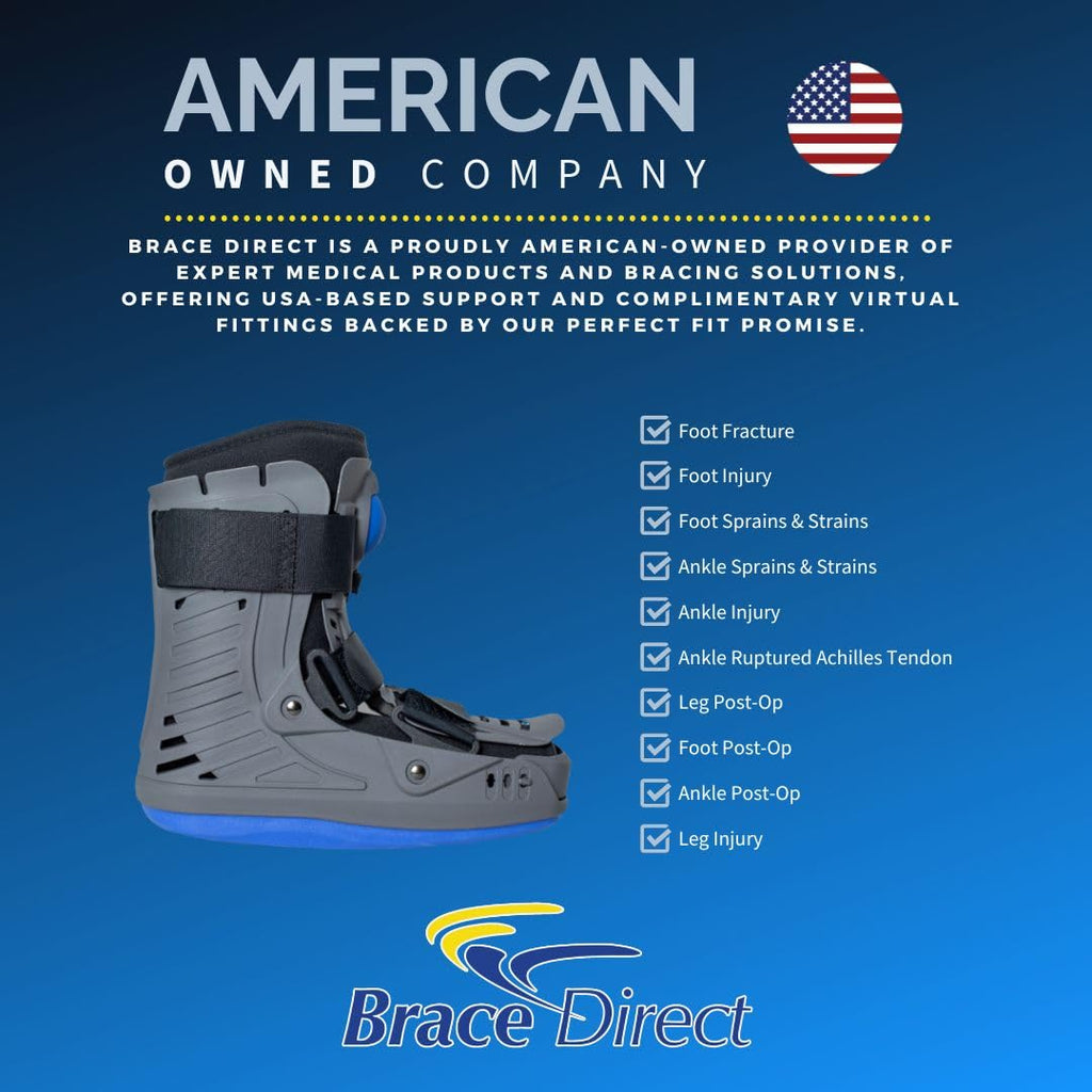 Lightweight Short Air Walking Boot with Toe Guard L8251