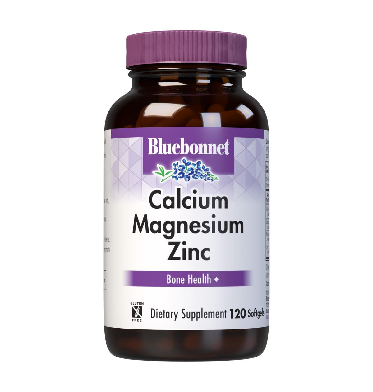 Calcium Magnesium Zinc Vitamin D3 120 Softgels I31777