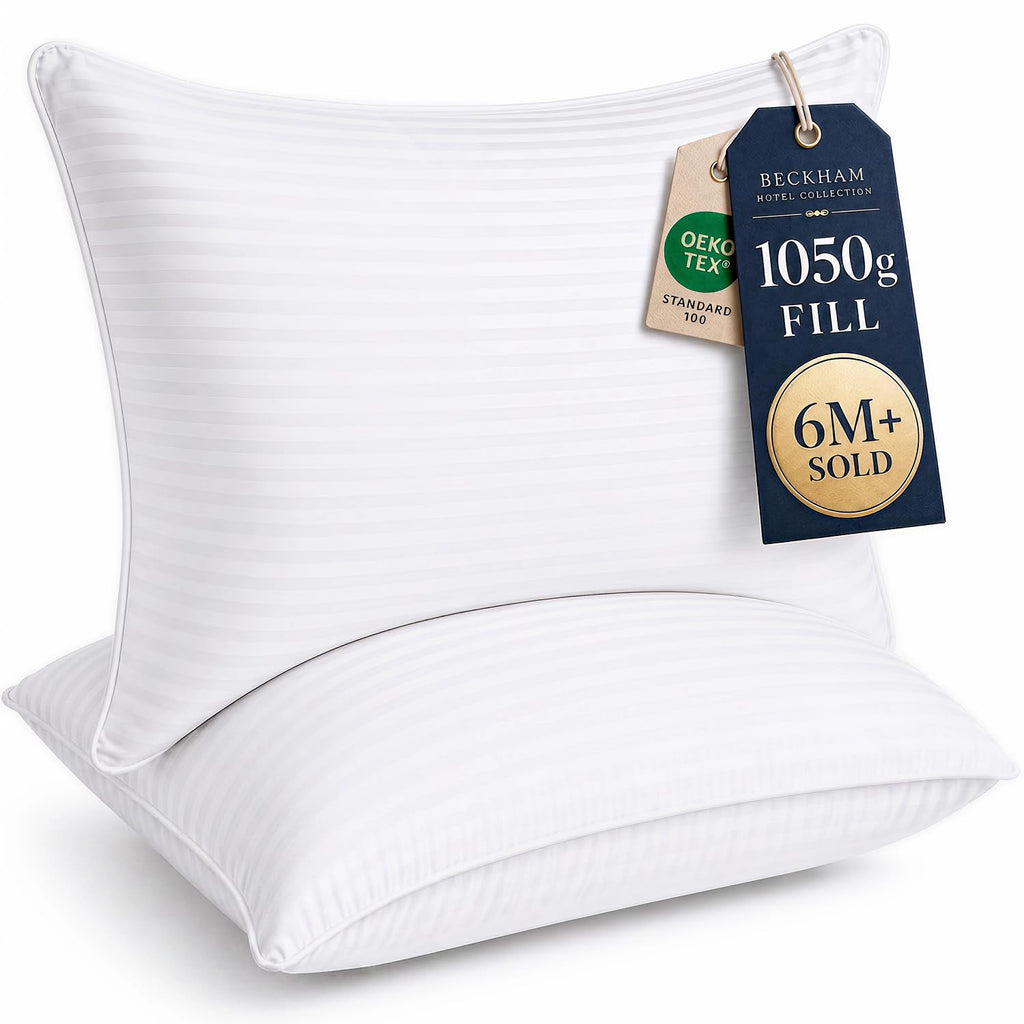 Standard/Queen Size Set of 2 Bed Pillows U868862