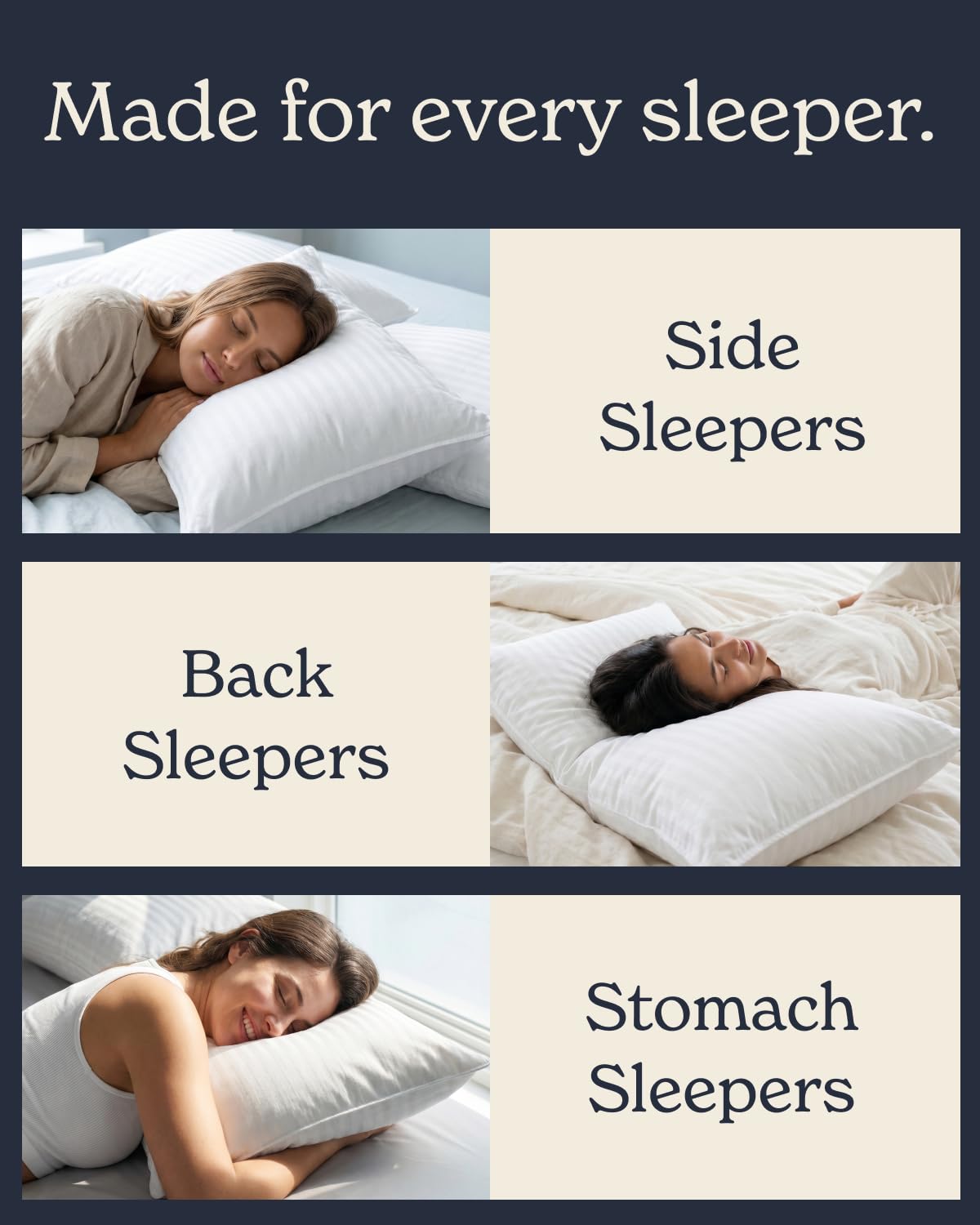 Standard/Queen Size Set of 2 Bed Pillows U868862