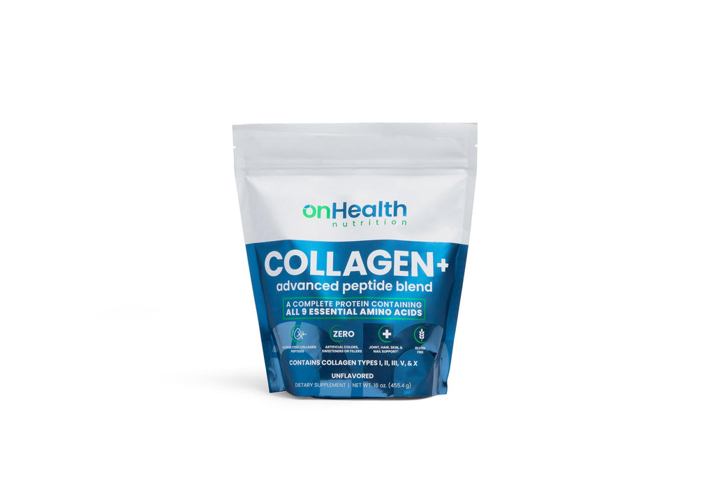 Multi Collagen Peptide Powder Types I, II, III, V & X Unflavored X63071