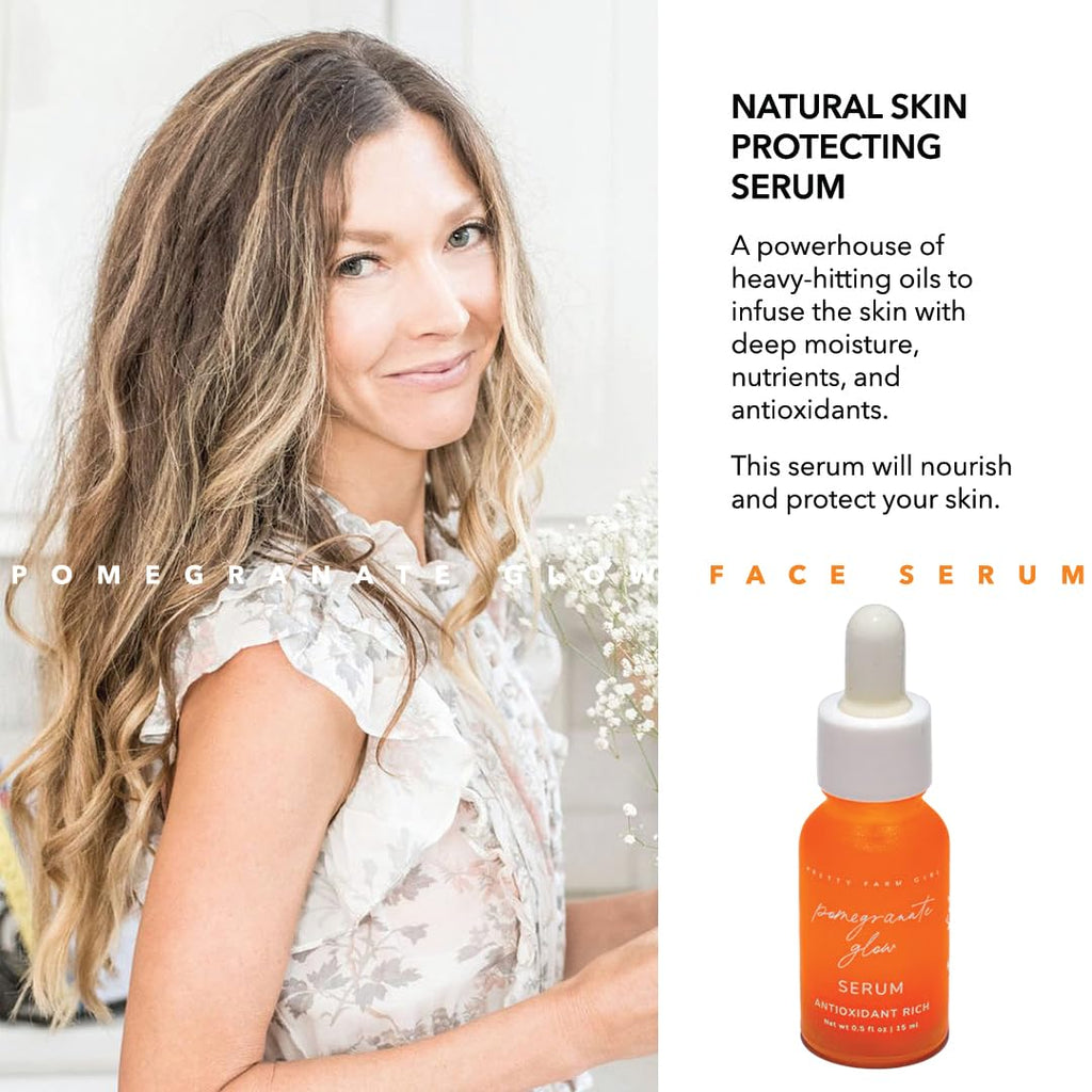 Pomegranate Rosehip Jojoba Face Serum 1oz G813134
