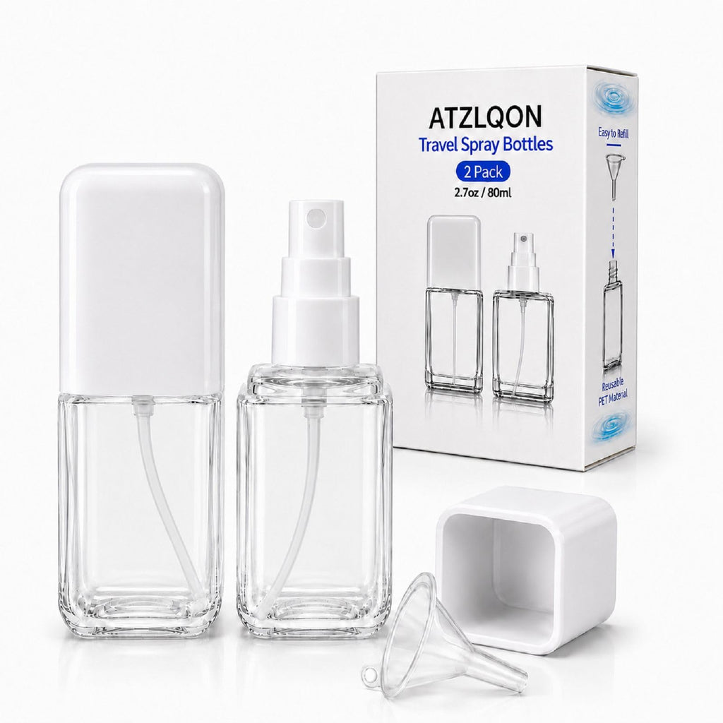 2 Pack 2.7oz Fine Mist Spray Bottles C43177