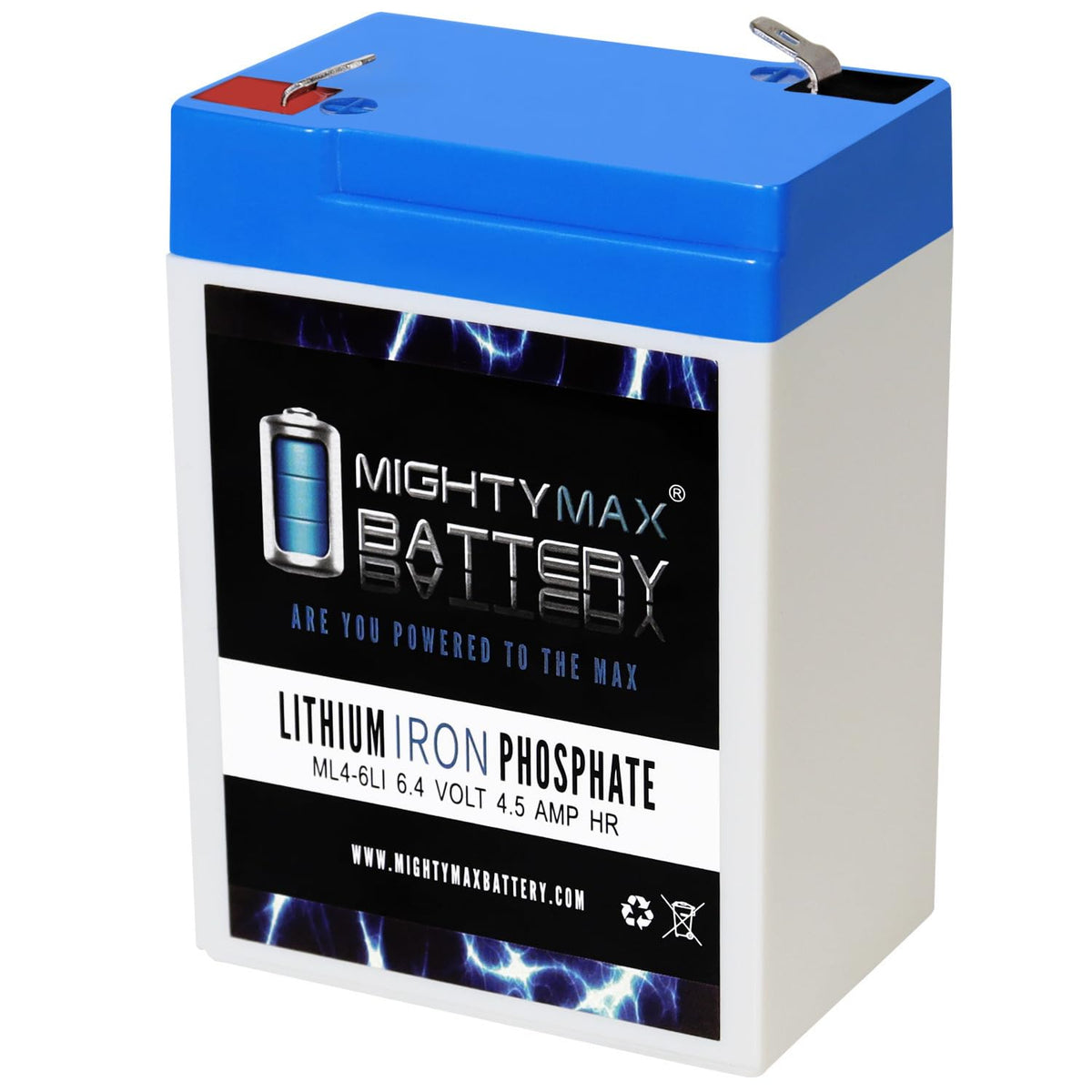 6V 4.5AH Lithium Replacement Battery A379299