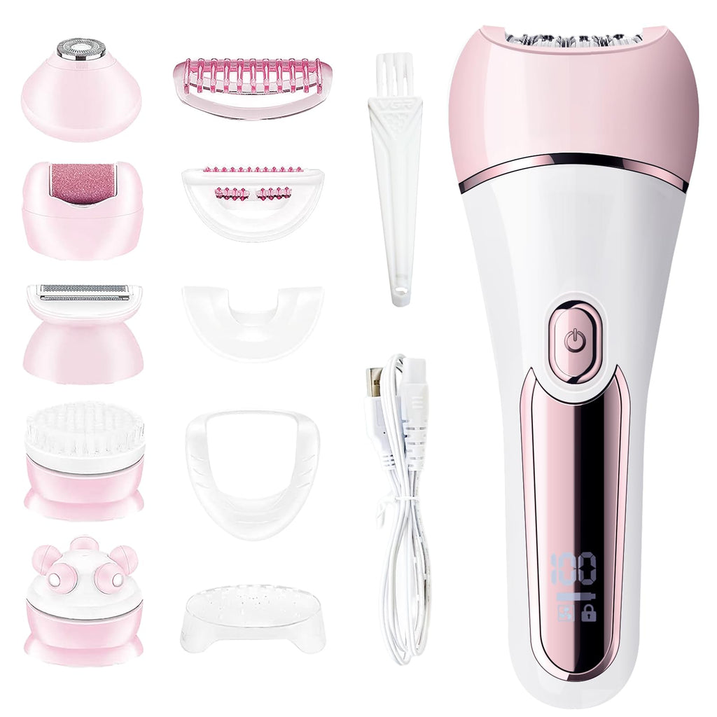 6 in 1 IPX7 Waterproof Rechargeable Epilator Z2239