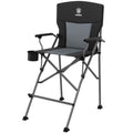 Foldable Camping Chair with Carry Bag Black X6093