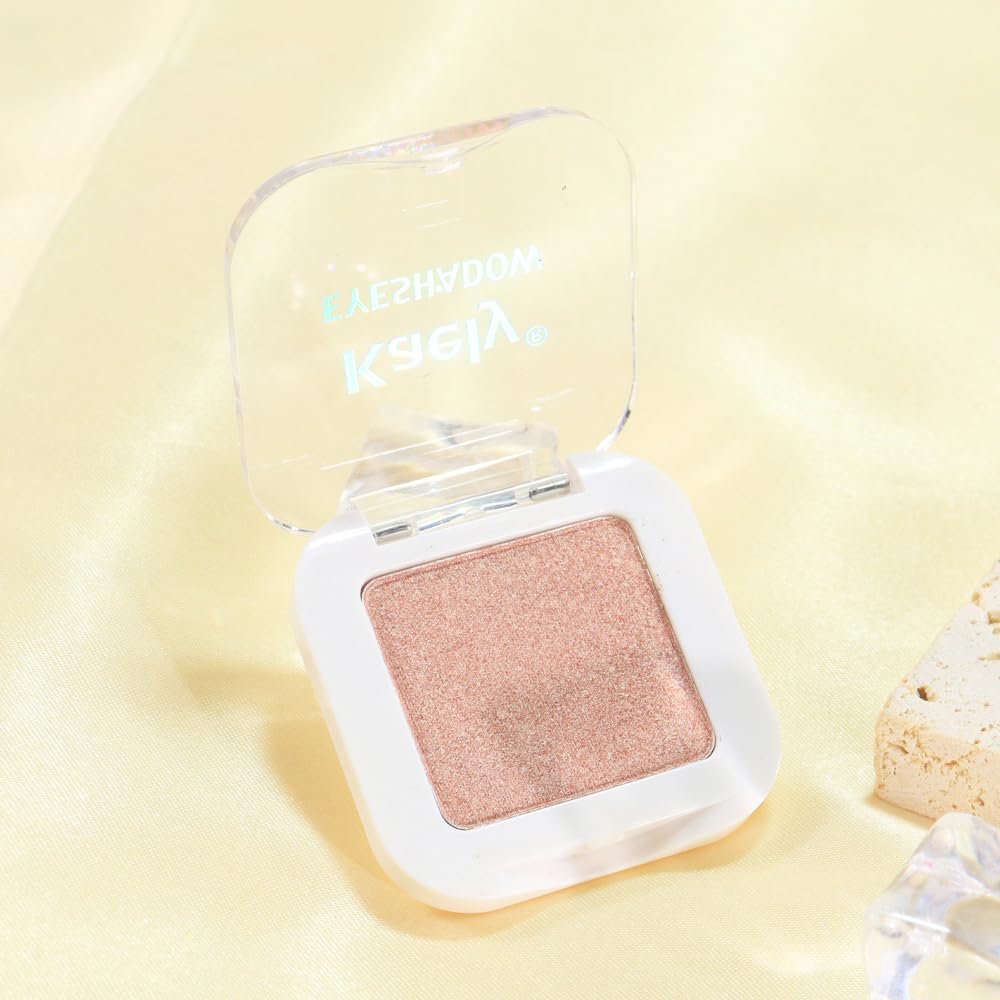 Dusty Pink Champagne Single Eyeshadow Palette L1126