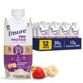 2-in-1 Strawberry Banana Protein 12 Pack V943