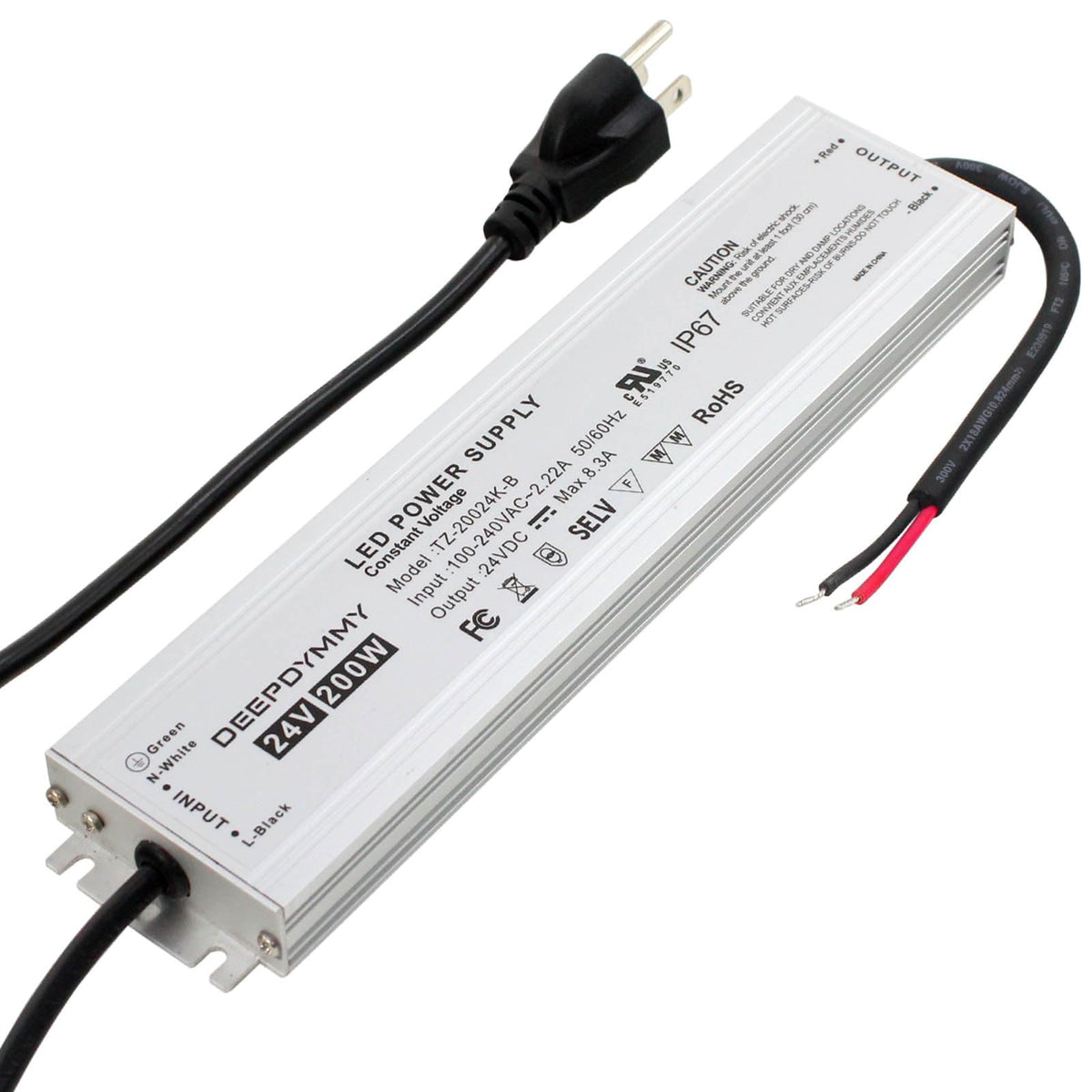 24V 200W Waterproof IP67 Power Supply R123642