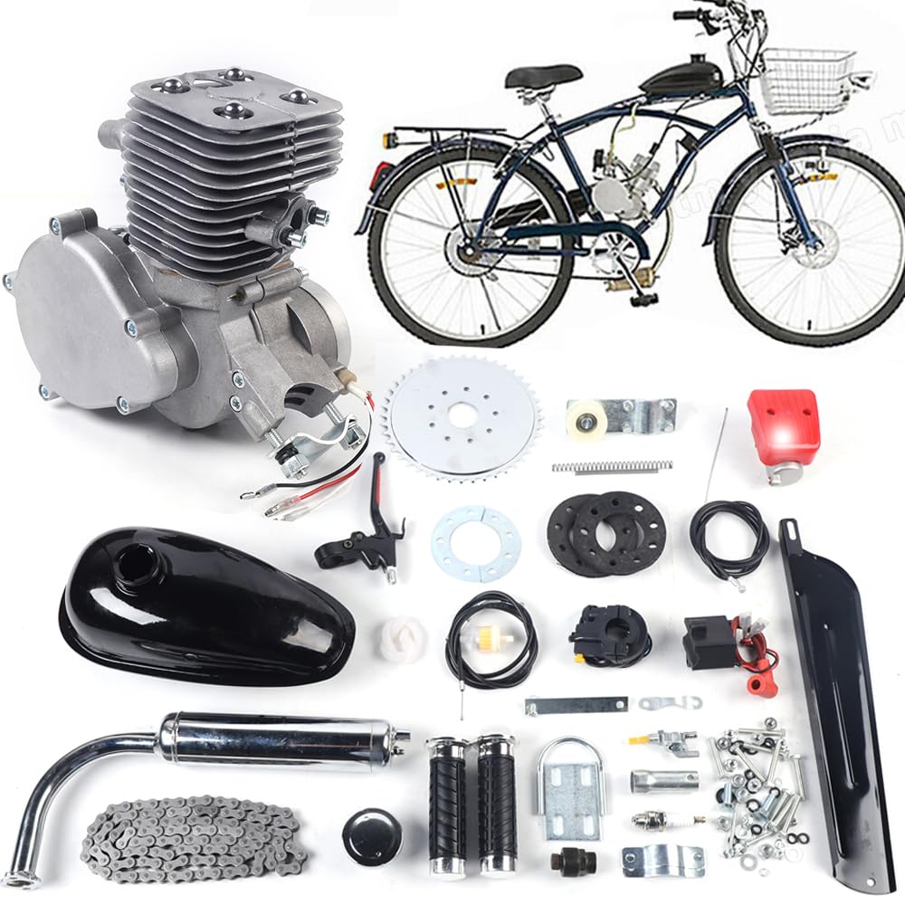 2 Stroke 100cc Bicycle Engine Kit with Air-Cooling T4287