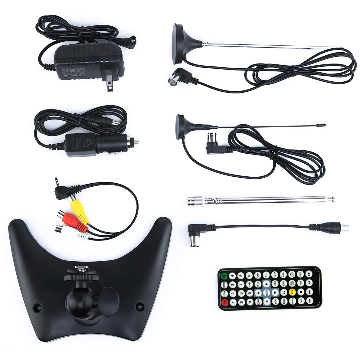 9" Portable LCD TV Rechargeable Battery Powered G253196