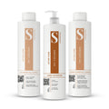 Curly Hair Shampoo Conditioner & Curl Cream Kit, 3x16.9oz E144134