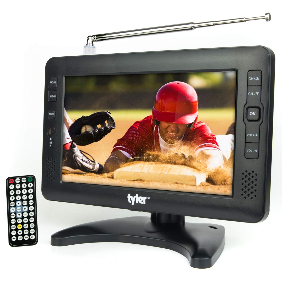 9" Portable LCD TV Rechargeable Battery Powered G253196