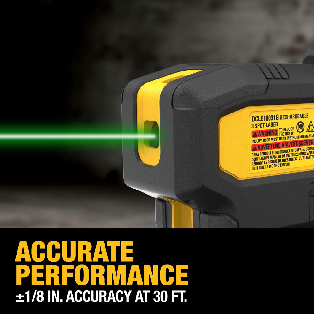 Green 3 Spot Self Leveling Laser Level Kit L944206