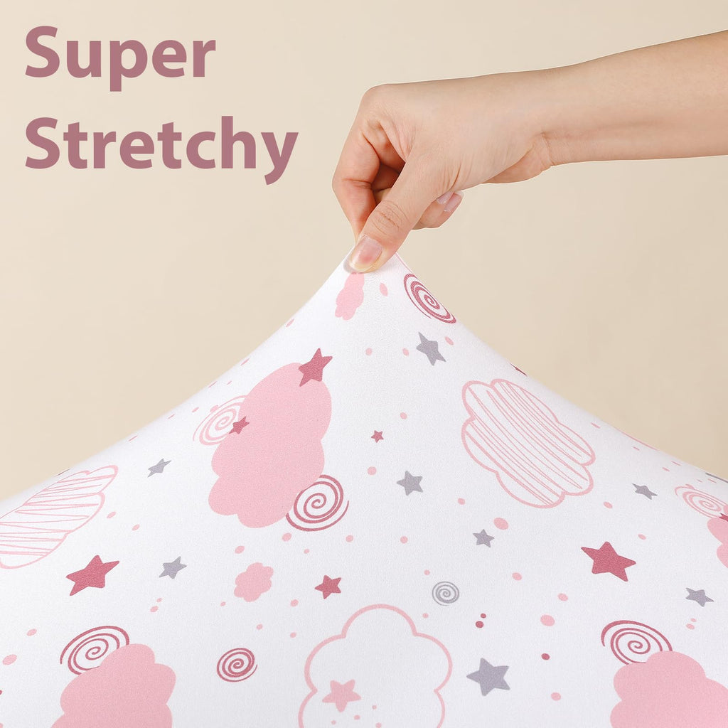 3 Pack Fitted Crib Sheets 52”x28” P801204