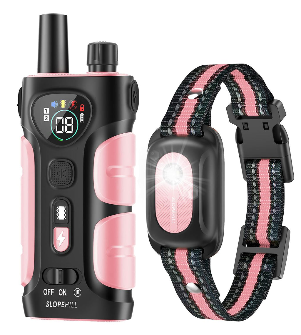 Pink Dog Training Collar with Remote P328046