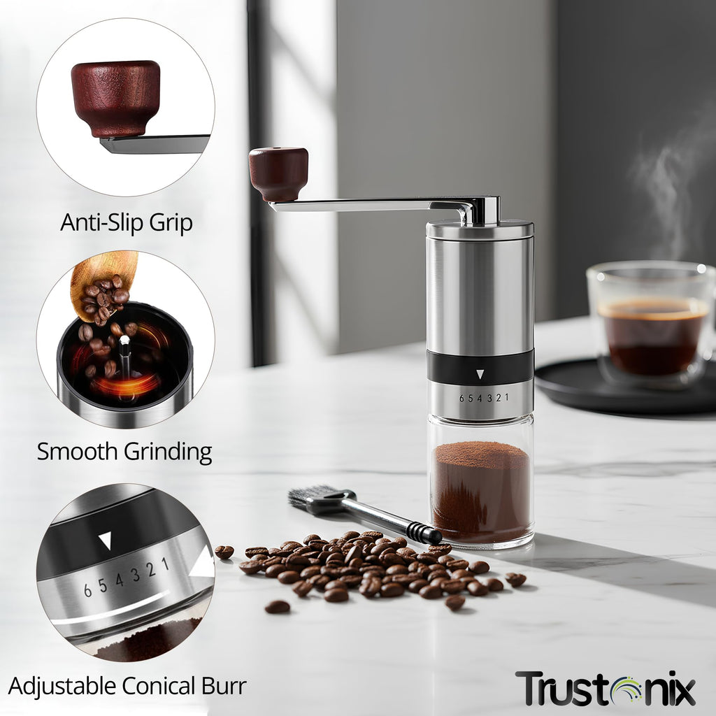 Manual Portable Hand Coffee Grinder J66647