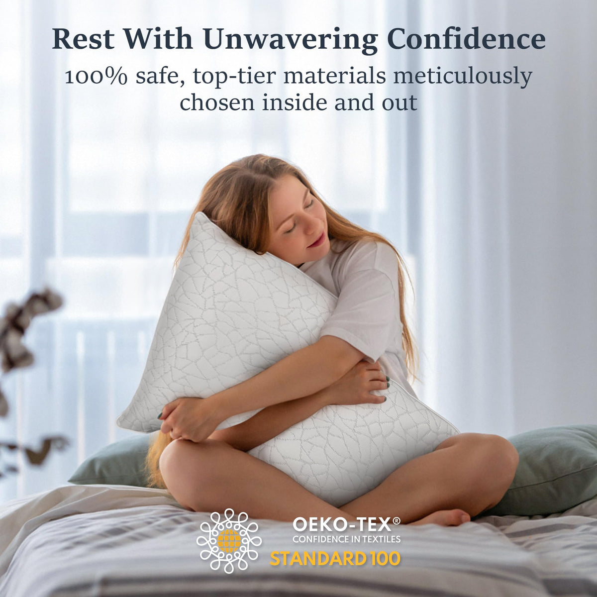 King Size Down Alternative Pillows Set of 2 F439953