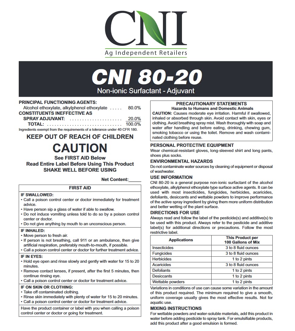 Non-Ionic Surfactant 1 Gallon R20894