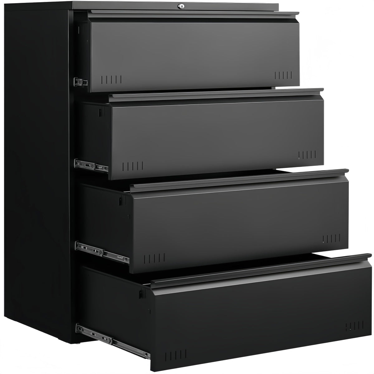 4 Drawer Metal File Cabinet with Lock Z82792