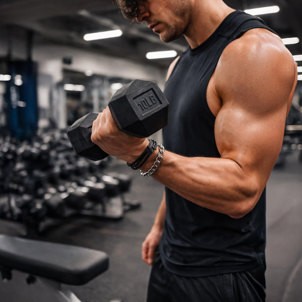 Rubber Encased Hex Dumbbell A8339