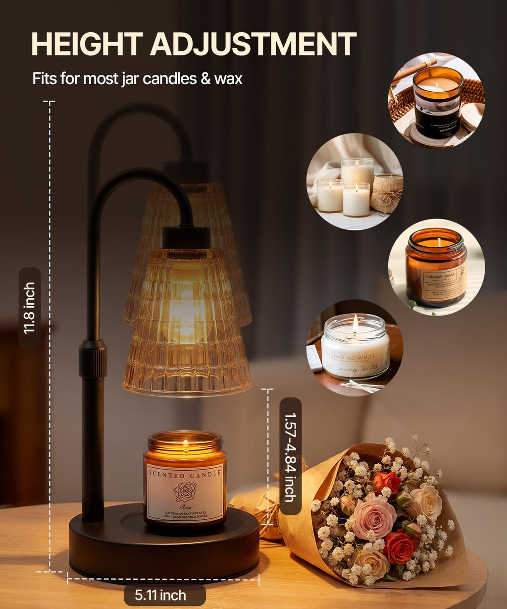 Candle Warmer Lamp with Timer Dimmer X4811