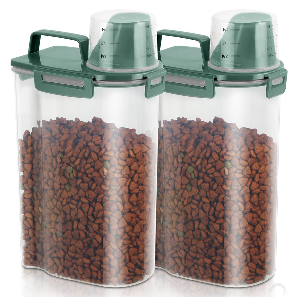 2 Pack 3 Lbs Pet Food Storage Containers E99777