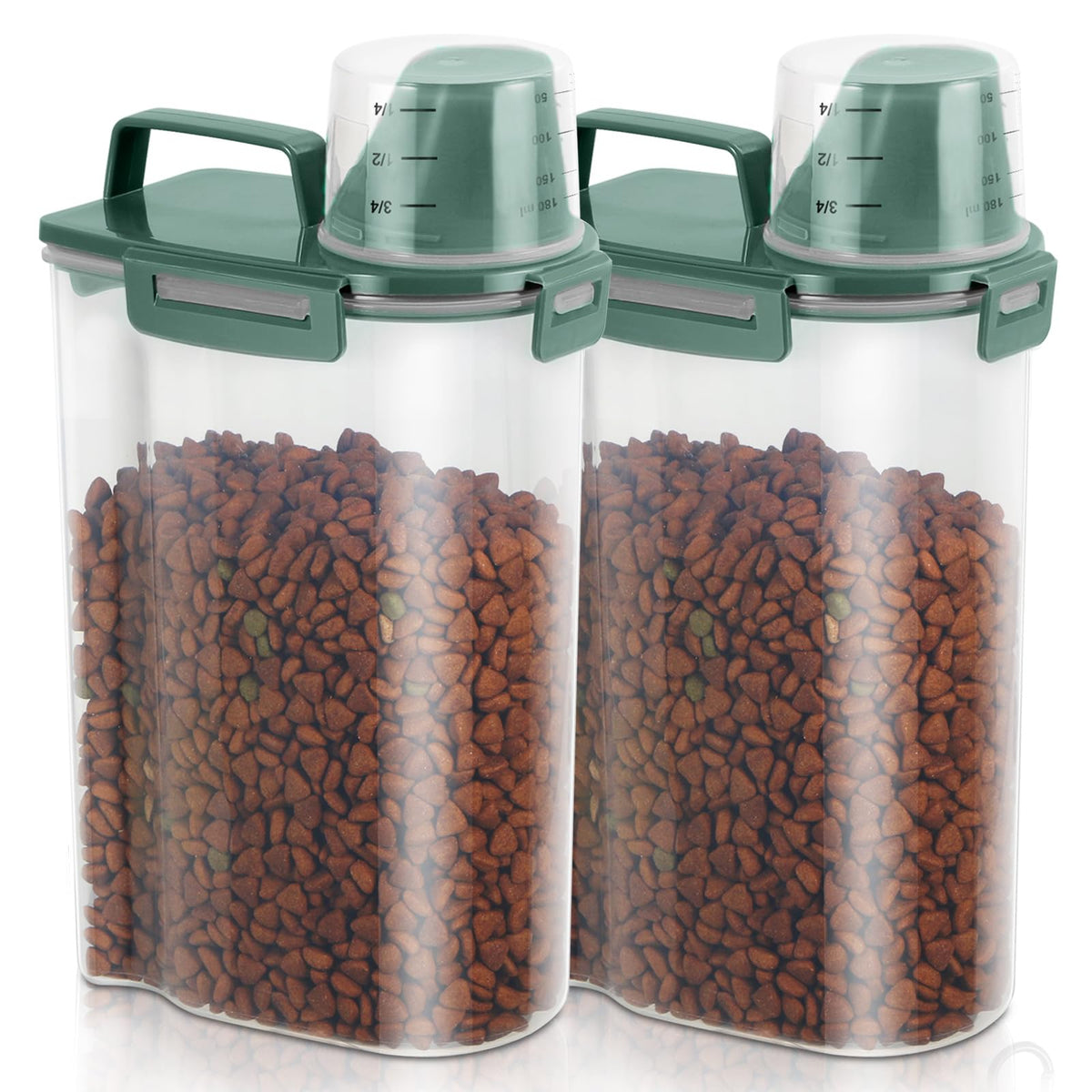 2 Pack 3 Lbs Pet Food Storage Containers E99777