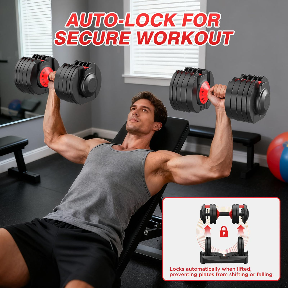 Adjustable Dumbbells Set of 2 L17271