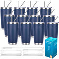 20oz Stainless Steel Insulated Tumblers 12 Pack X5611