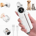 2-in-1 Quiet Electric Pet Nail Clipper & Grinder with Light T911464
