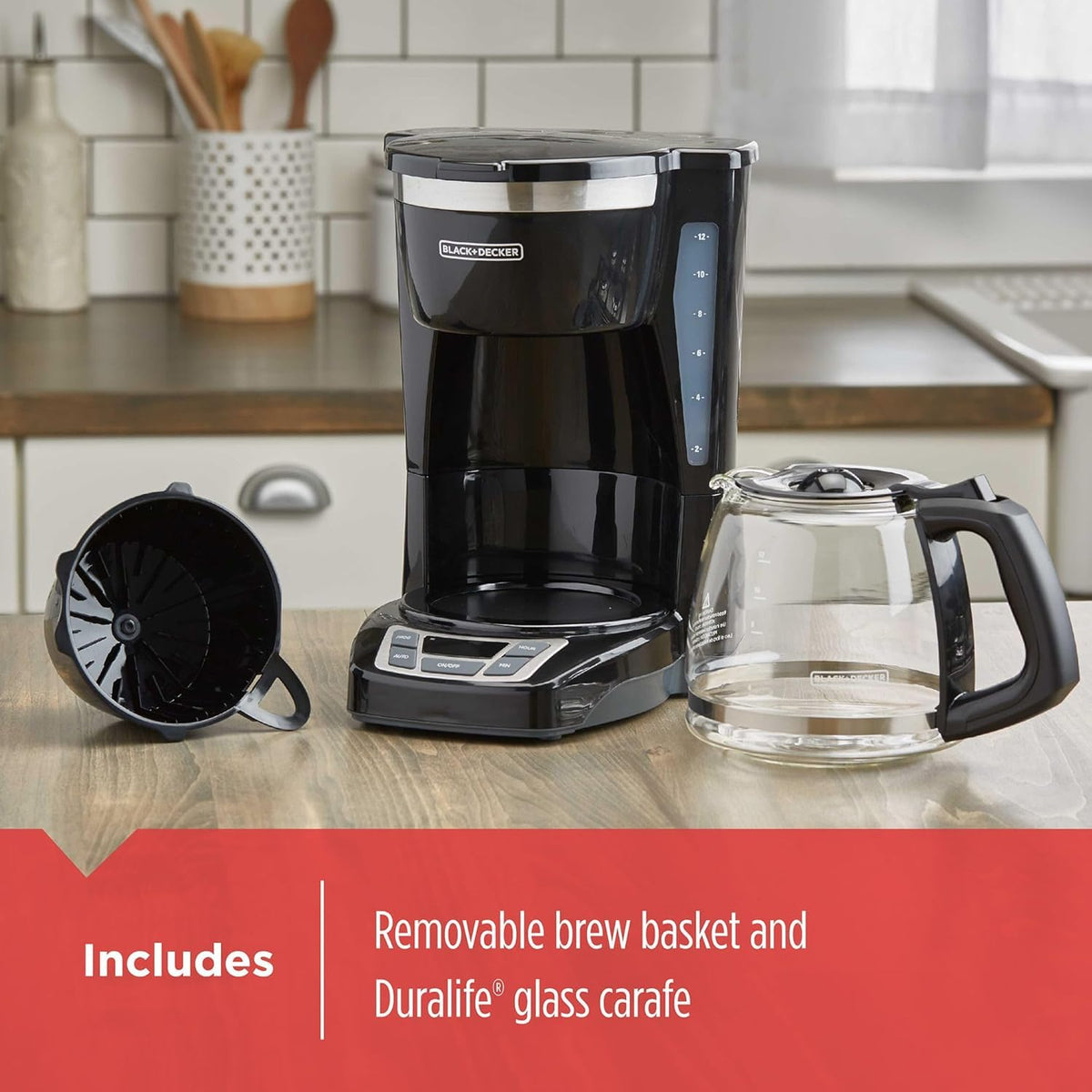 12-Cup Drip Coffee Maker B190342