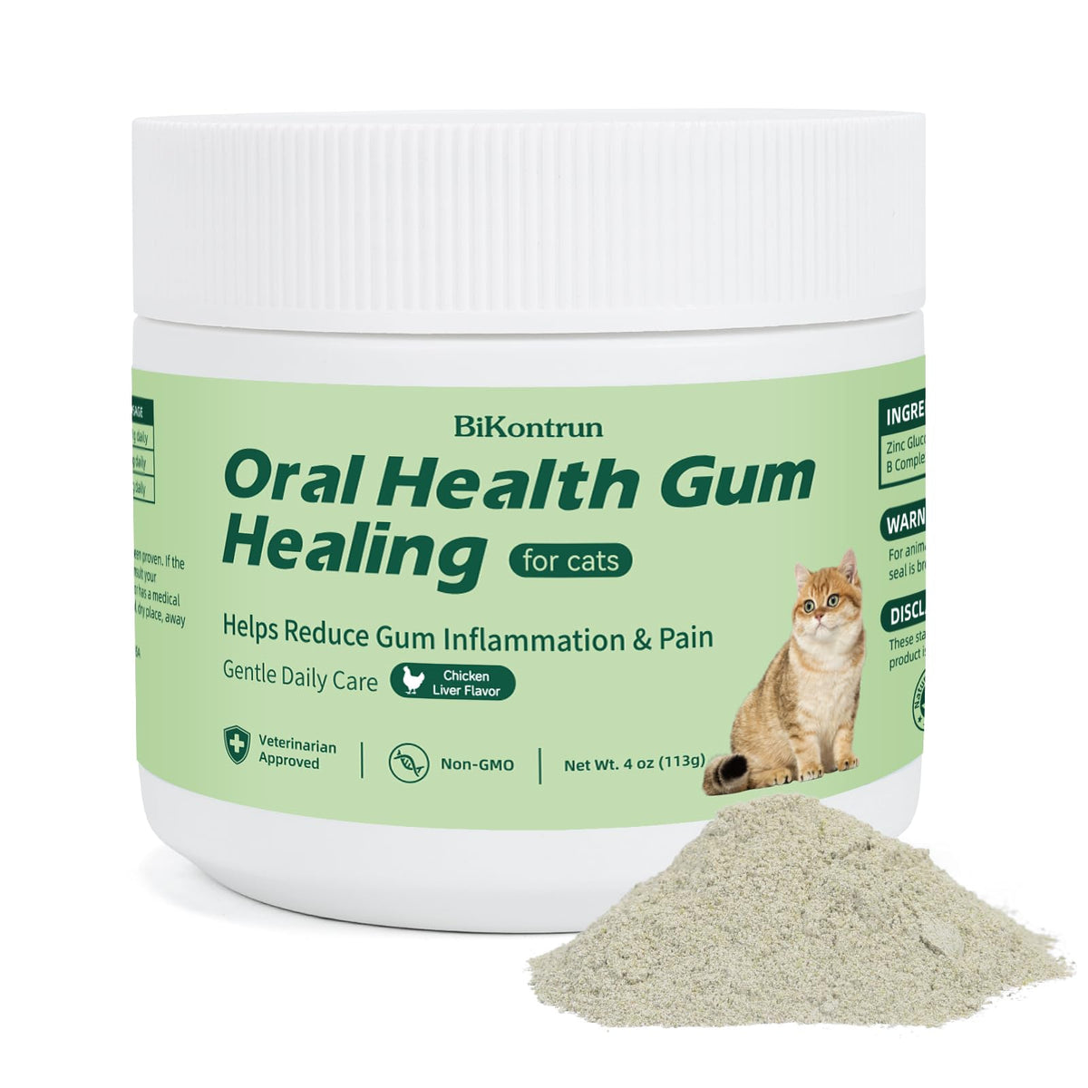 Natural Plant-Based Cat Oral Care 4 oz H36711