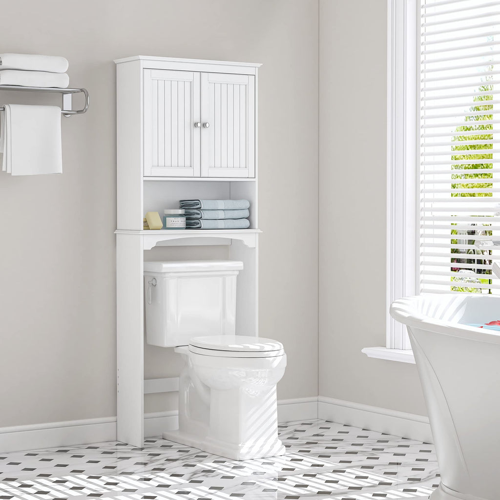Over The Toilet Storage Cabinet with Doors B1370