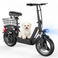Foldable Electric Scooter with Seat G183364