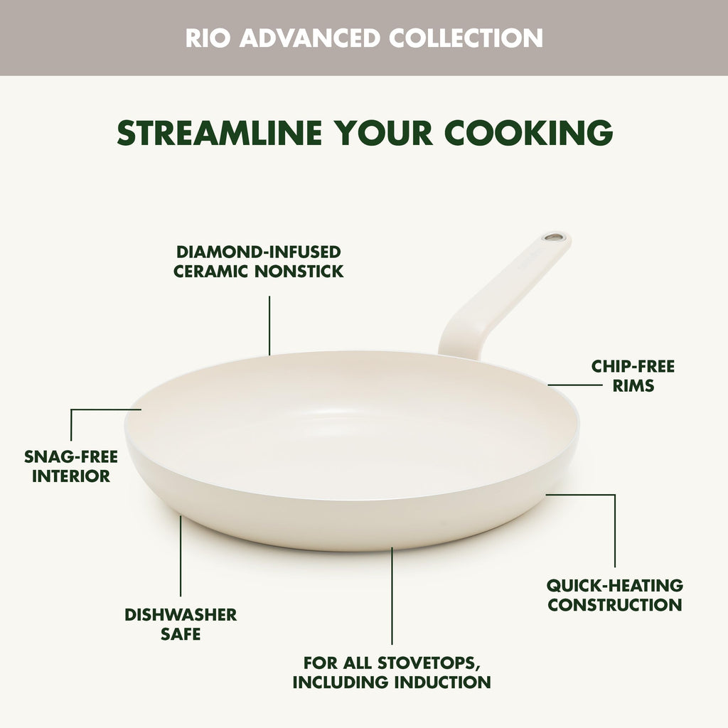 12 Piece Ceramic Nonstick Cookware Set G74748