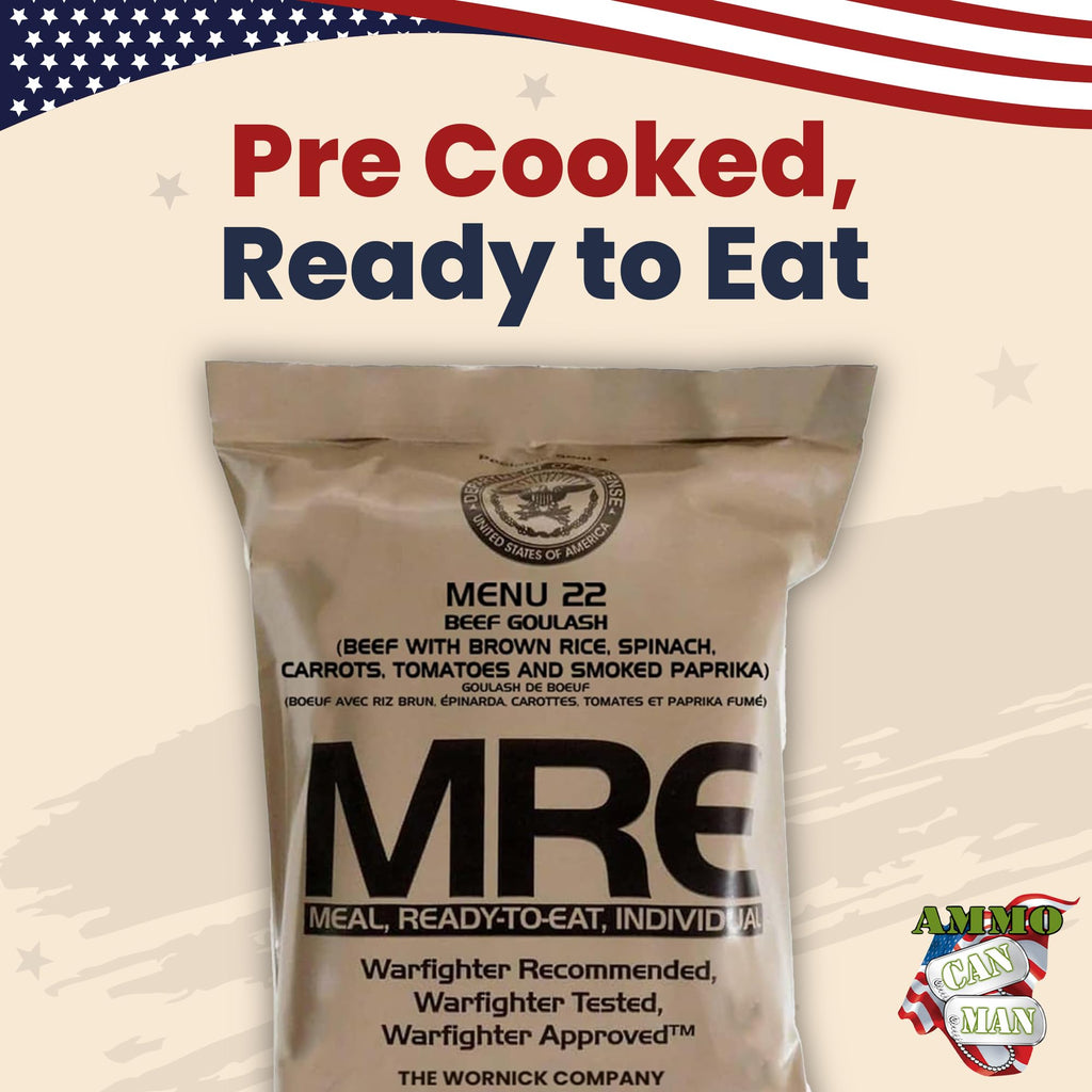 Military Surplus MRE Box Y5371