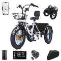 20" Fat Tire Folding Electric Tricycle 750W 48V W6972