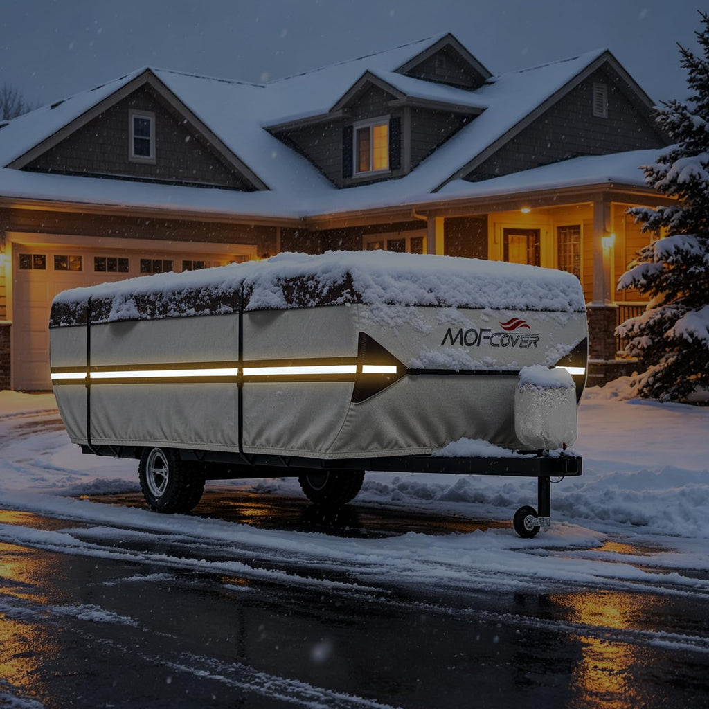 9 Layers Waterproof 14-16ft Pop Up Camper Cover I34066