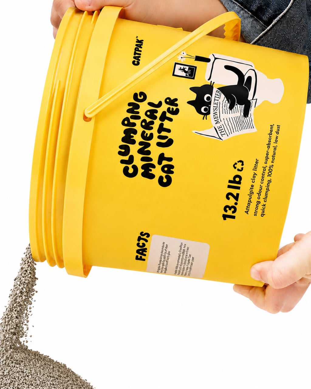 Unscented Low Dust Clumping Mineral Cat Litter 13.2 lb H1021