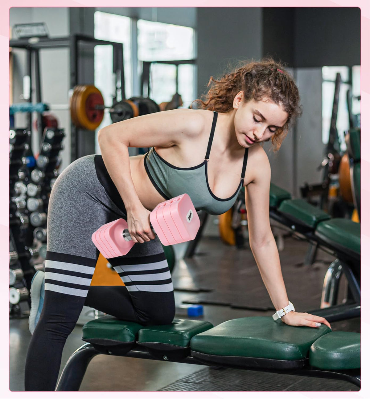 Adjustable Dumbbell Set J5881