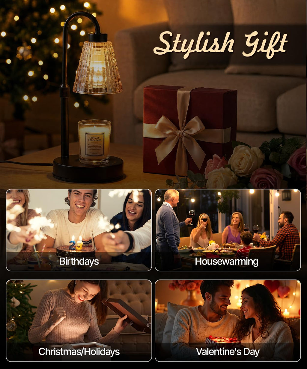 Candle Warmer Lamp with Timer Dimmer X4811